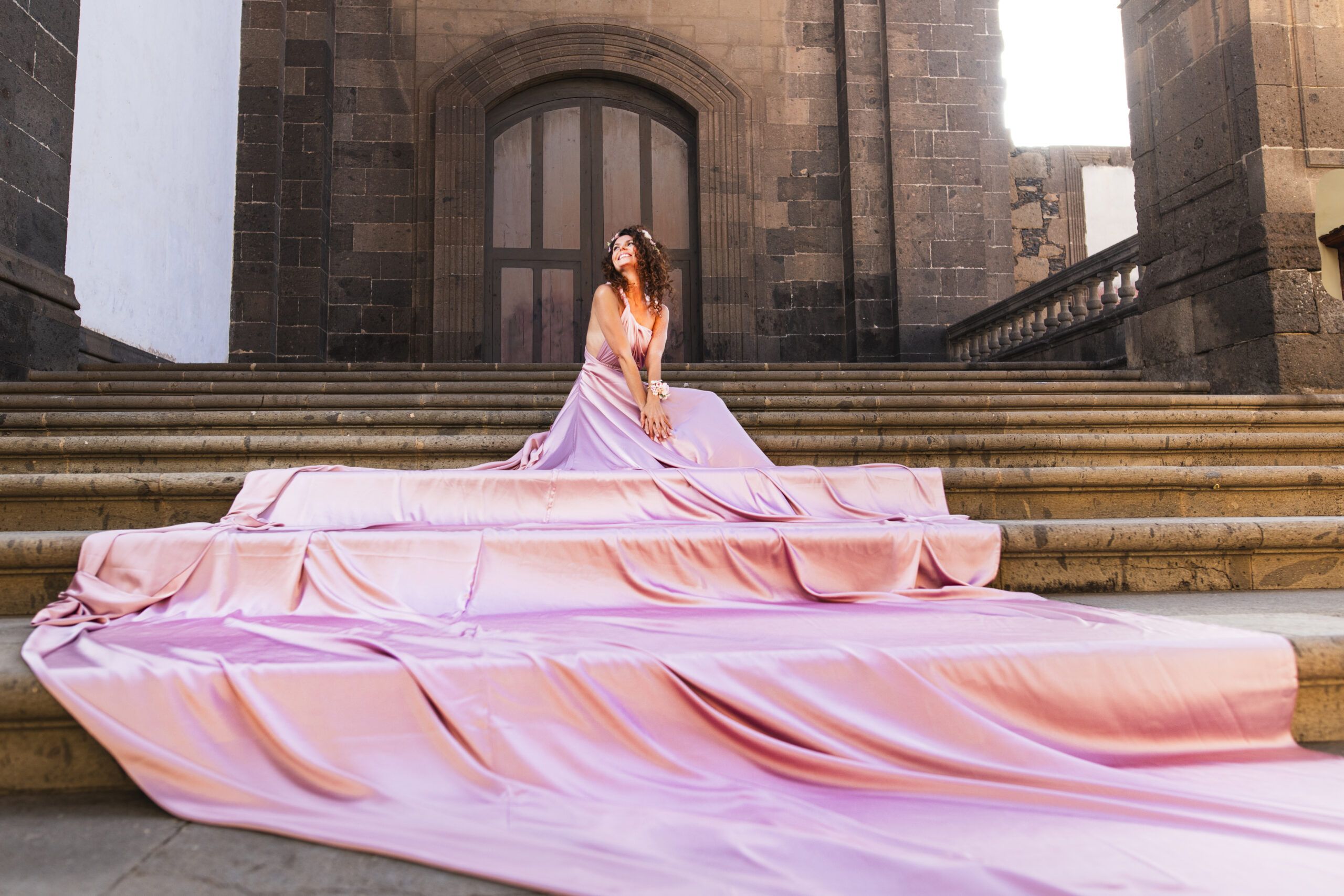 Flying Dress en Gran Canaria. Fotógrafo JORGE VILAR