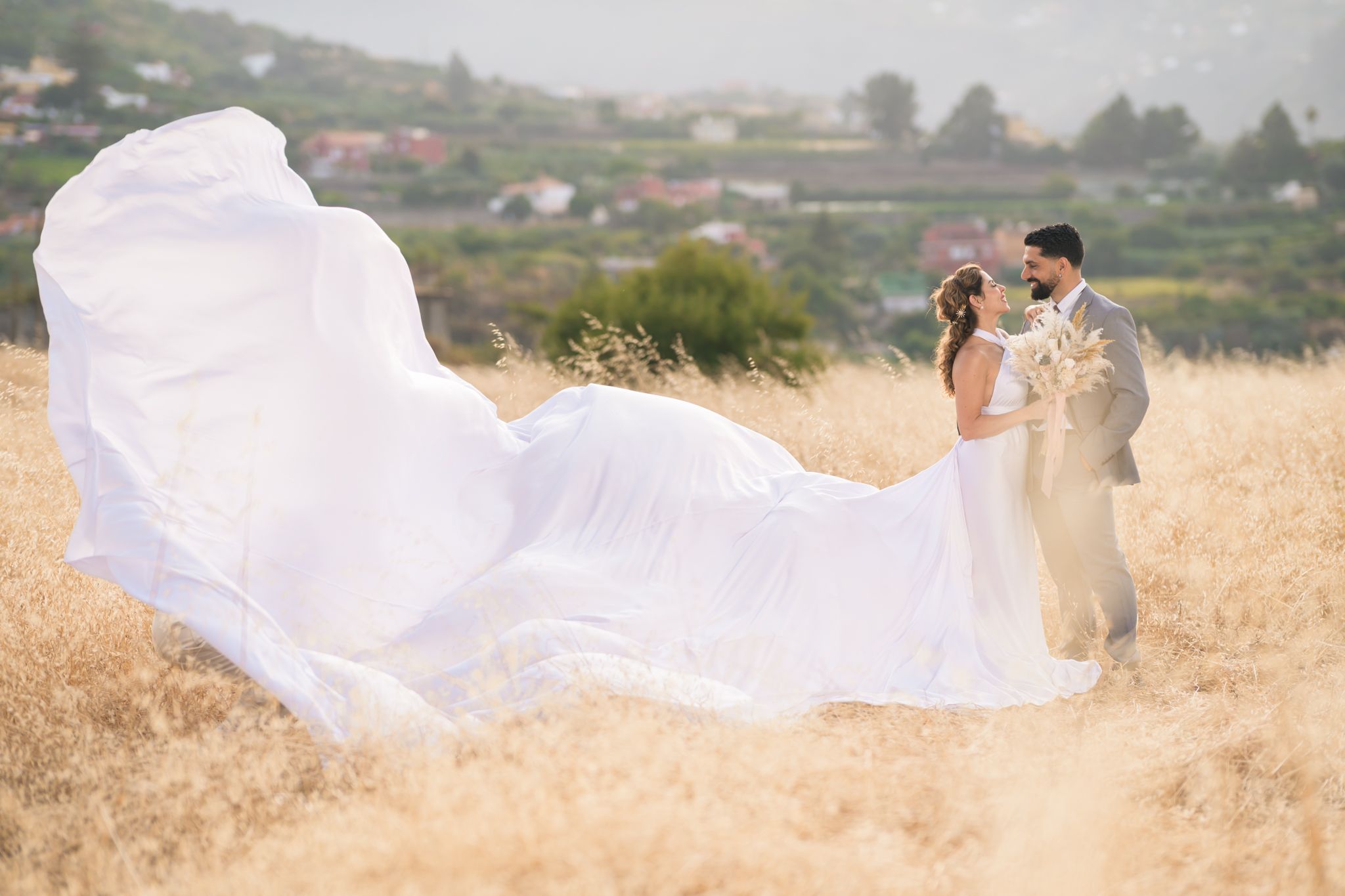 postboda flying dress gran canaria